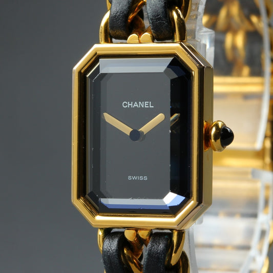 CHANEL Premiere M H0001 Black Quartz 20mm Ladies Watch
