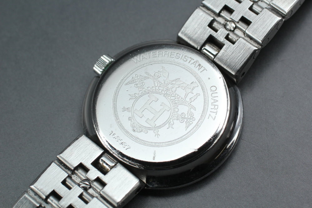 Near MINT HERMES Olympia Gold Quartz 24mm Ladies Watch