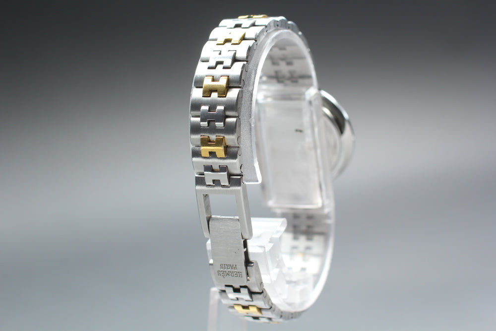 Near MINT HERMES Olympia Gold Quartz 24mm Ladies Watch