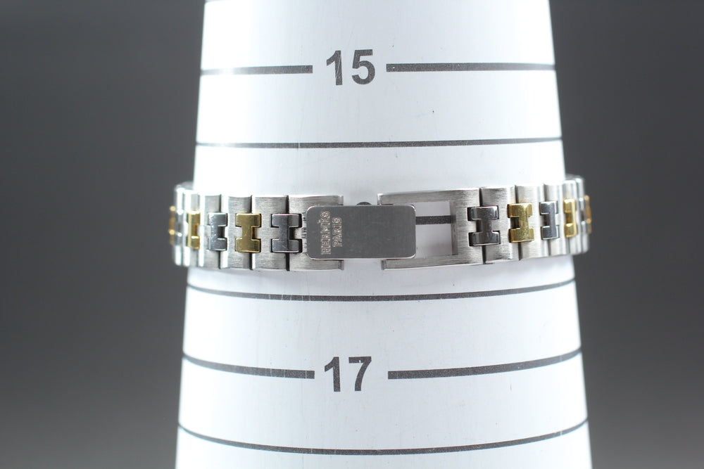 Near MINT HERMES Olympia Gold Quartz 24mm Ladies Watch