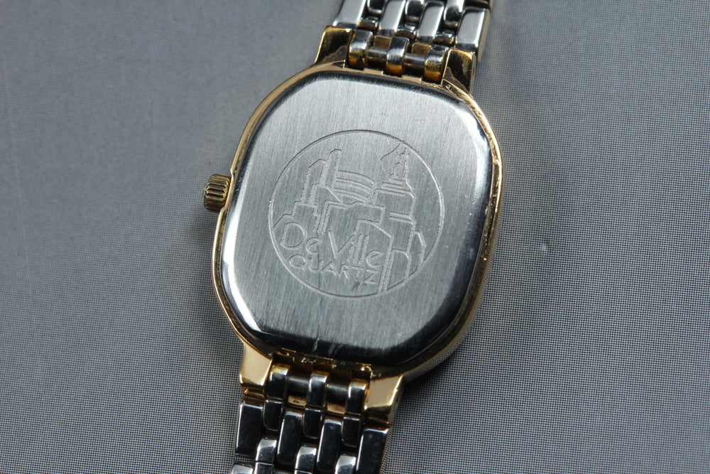 Near MINT OMEGA De Ville 795.0870 Cal.1455 Gold Quartz 17.3mm Ladies Watch – photo 8