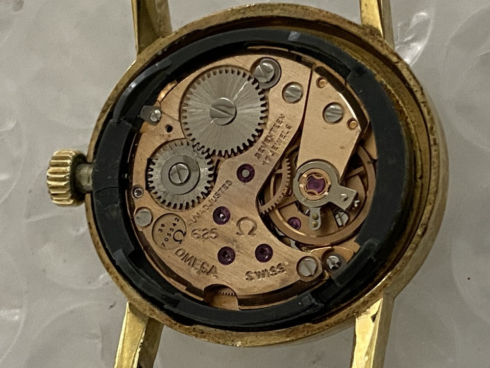 OMEGA Geneve 511.0508 Cal.625 Gold Manual 24mm Ladies Watch 1975