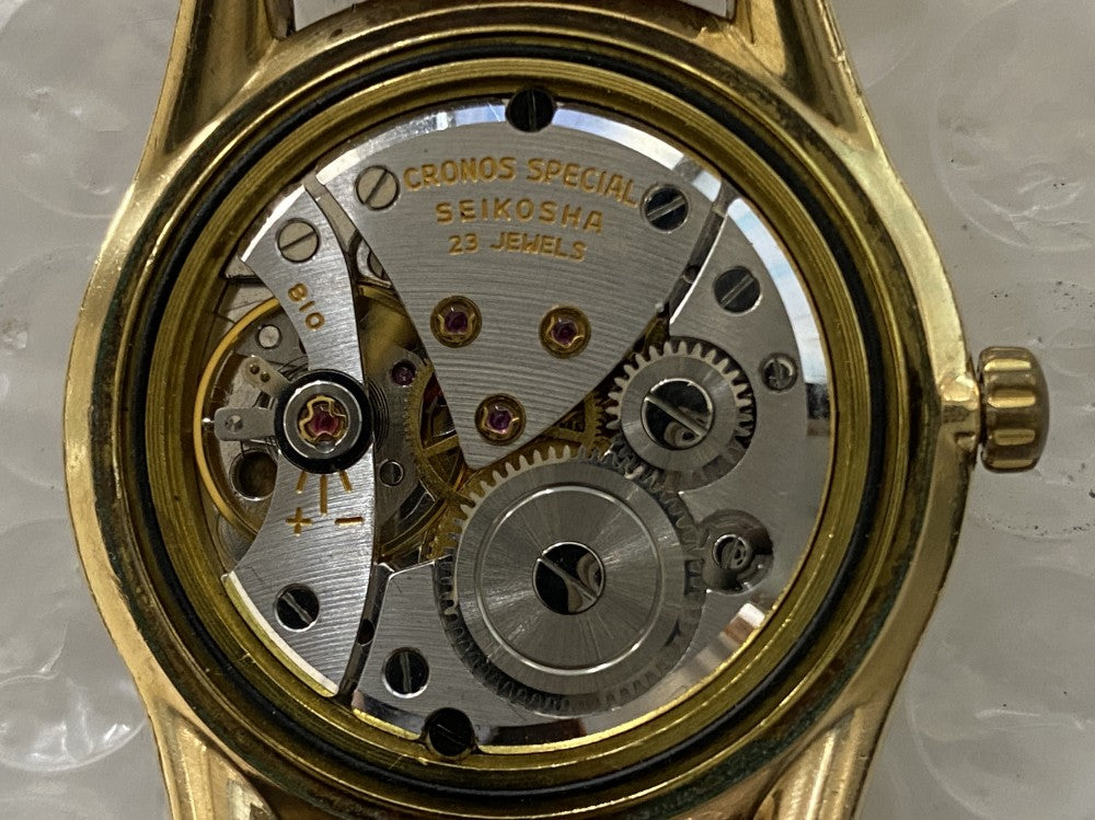 SEIKO Chronos Special 15039 Silver Manual 36mm Men's Watch 1963