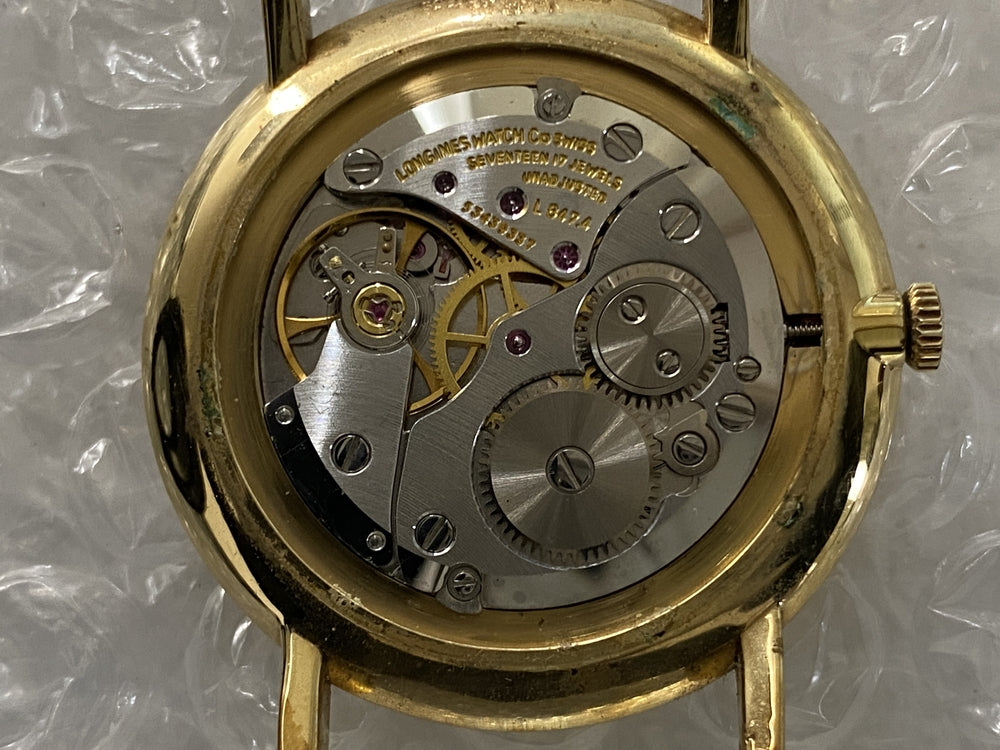 Near MINT LONGINES 4127 Gold Manual 34mm Men's Watch
