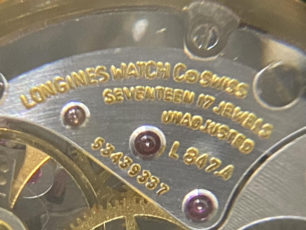 Near MINT LONGINES 4127 Gold Manual 34mm Men's Watch
