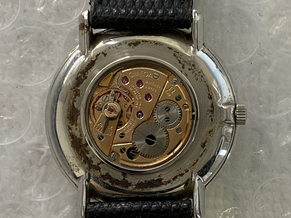 OMEGA De Ville 111.077 Cal.620 Silver Manual 33mm Men's Watch 1970